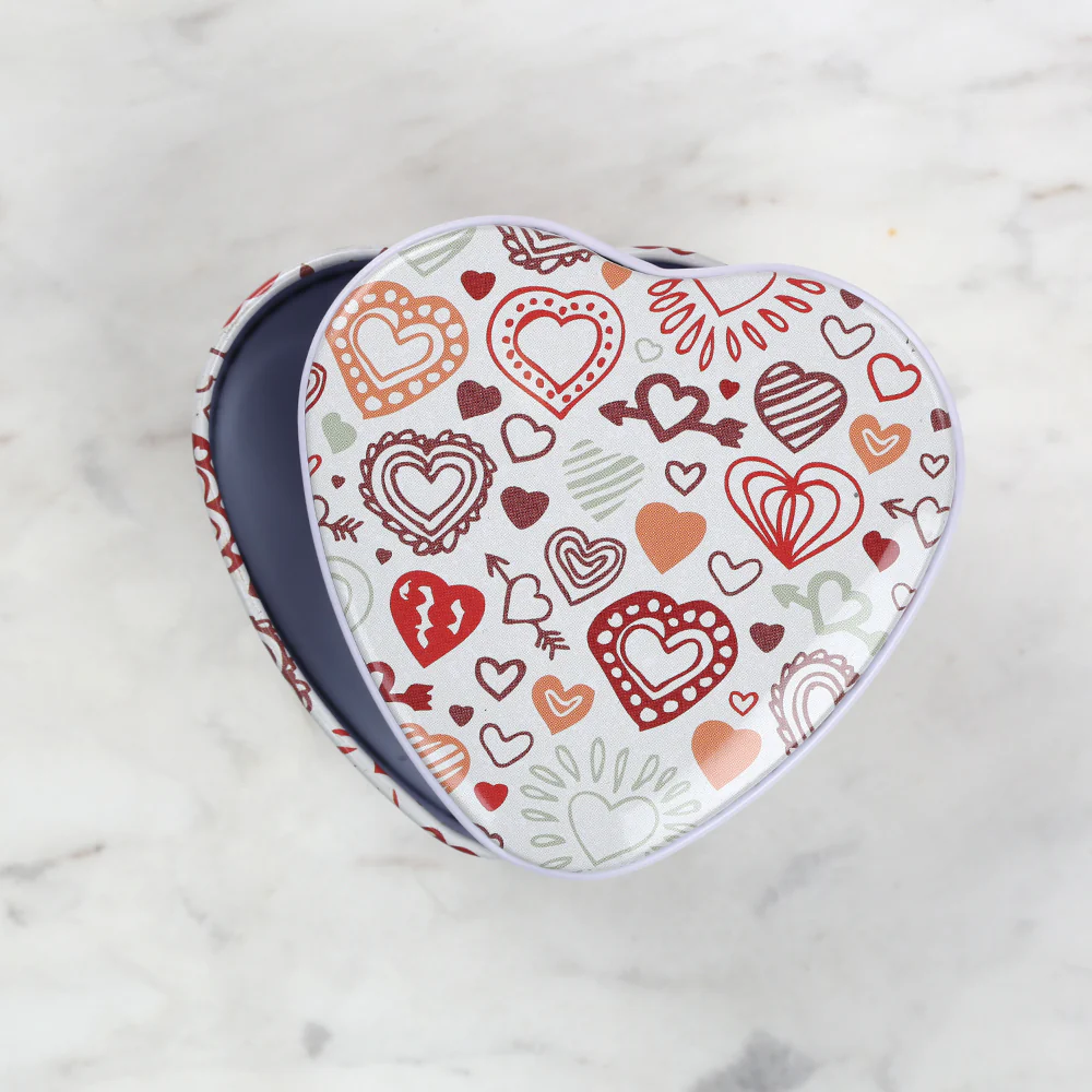 Nas Metal Storage Box - Heart - Image 2