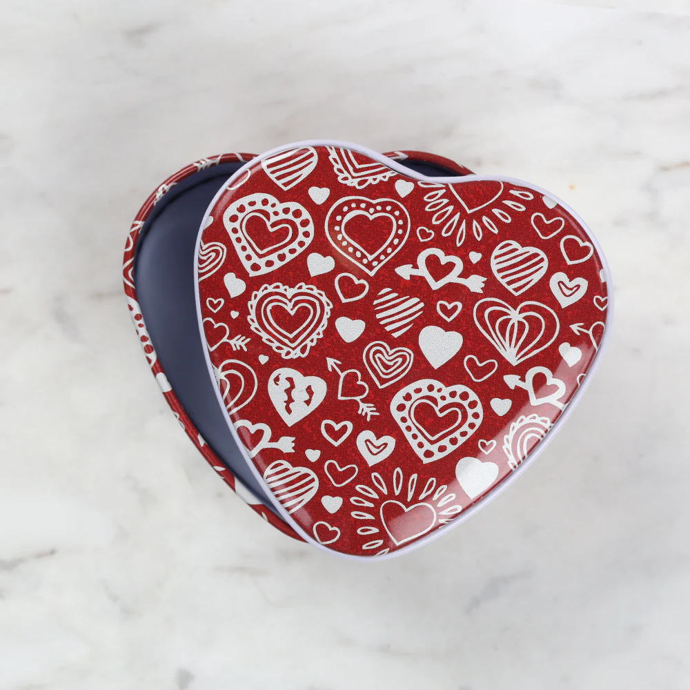 Nas Metal Storage Box - Heart - Image 2