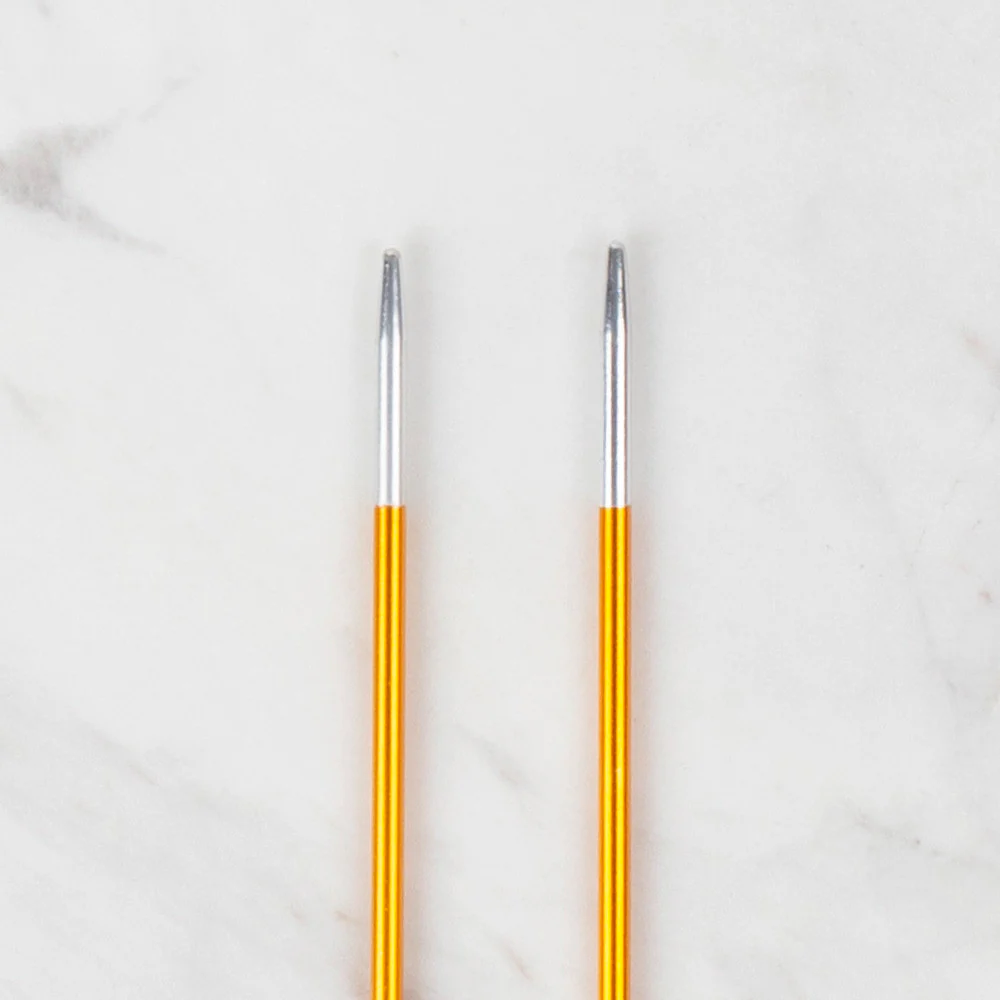 Loren Rythm Knitting Needle, Metal, 2,5mm, Yellow - Image 3