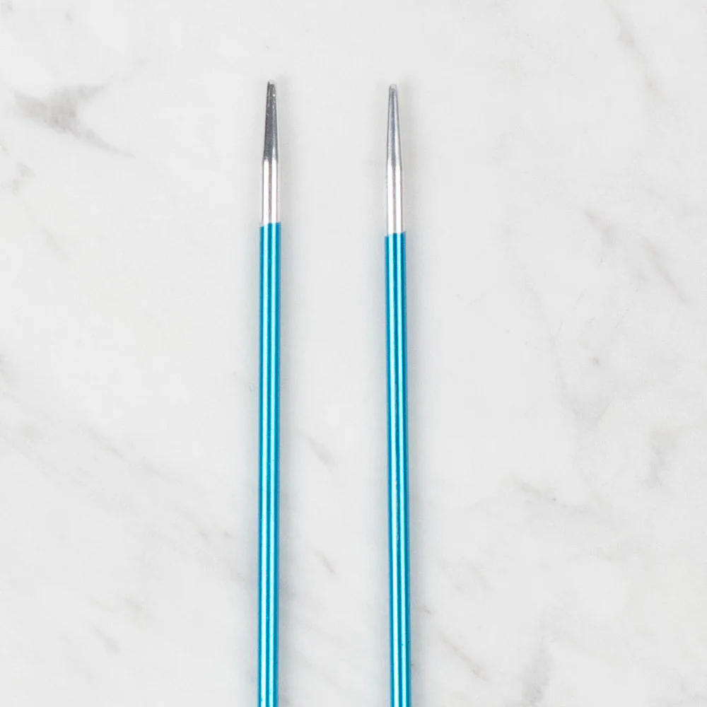 Loren Rythm Knitting Needle, Metal, 3mm, Blue - Image 3