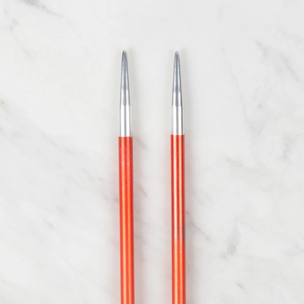 Loren Rythm Knitting Needle, Metal, 4,5mm, Red - Image 3