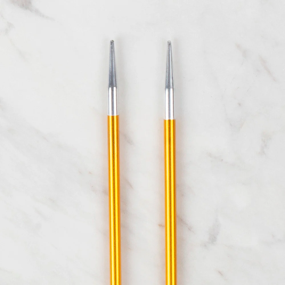 Loren Rythm Knitting Needle, Metal, 4mm, Yellow - Image 3