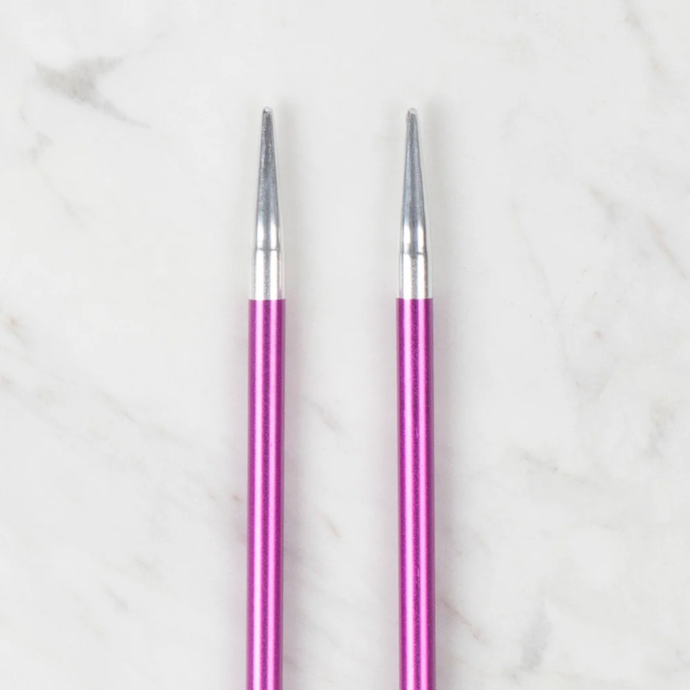 Loren Rythm Knitting Needle, Metal, 5mm, Purple - Image 3