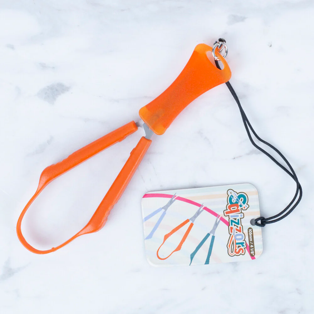 Loren Scissors, Soft Grip, Orange - B4837 - Image 2