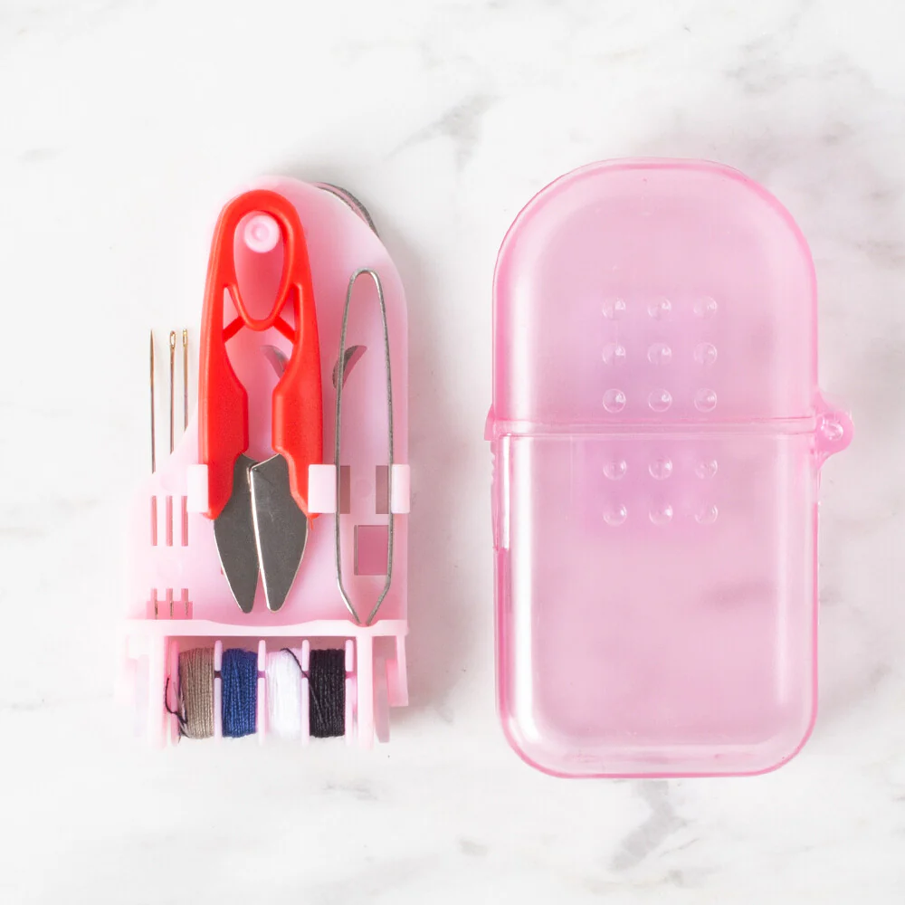 Loren Sew Go Sewing Kit, Pink - N4360 - Image 2