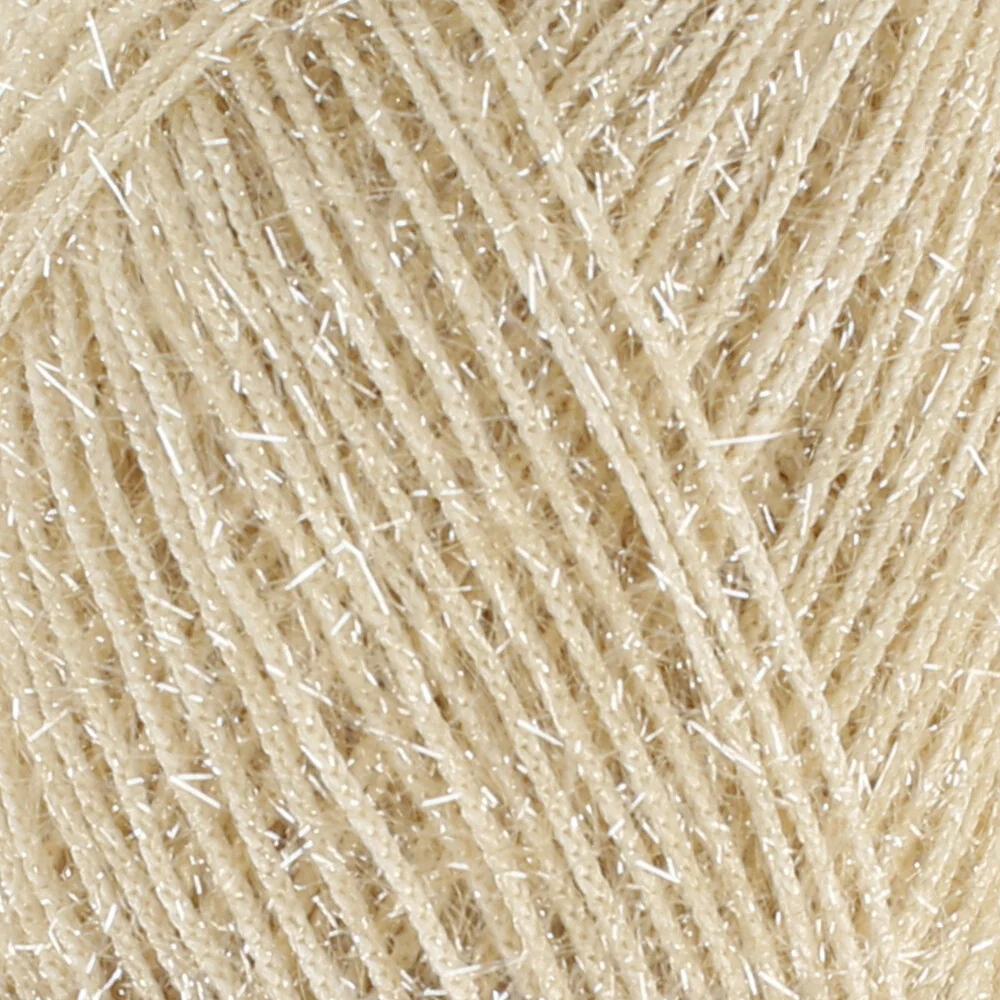 Loren Silver Knitting Yarn, Beige  - RS0066 - Image 2