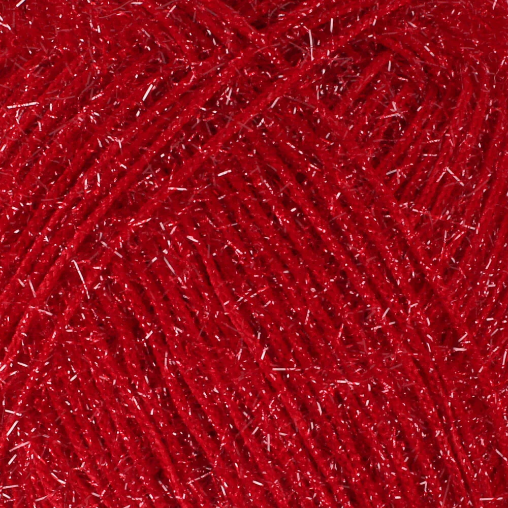 Loren Silver Knitting Yarn, Claret - RS0024 - Image 2