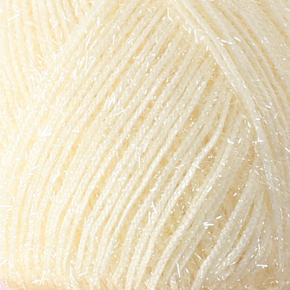 Loren Silver Knitting Yarn, Cream - RS0065 - Image 2