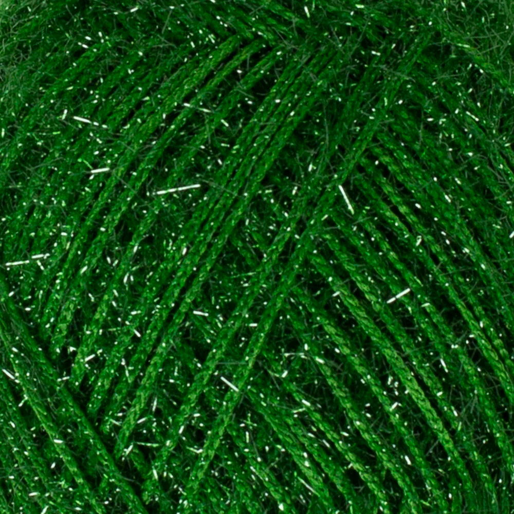 Loren Silver Knitting Yarn, Green - RS0041 - Image 2