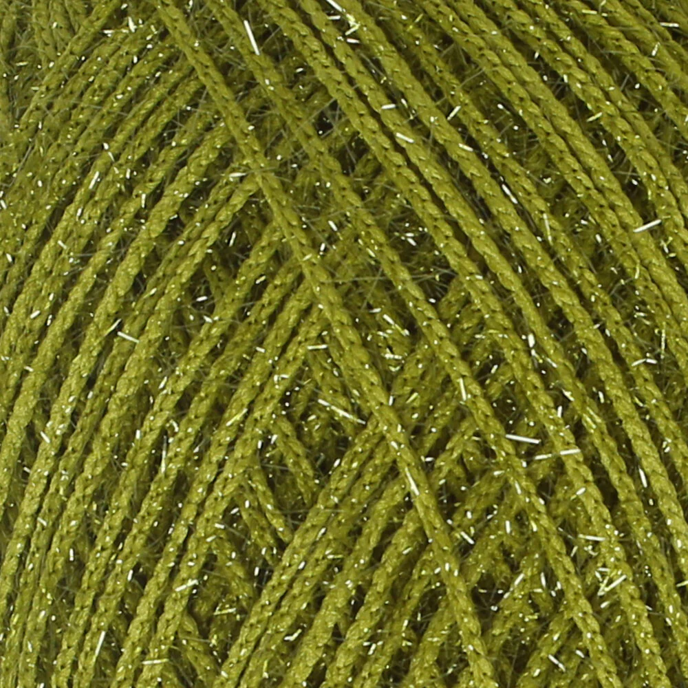 Loren Silver Knitting Yarn, Green - RS0044 - Image 2