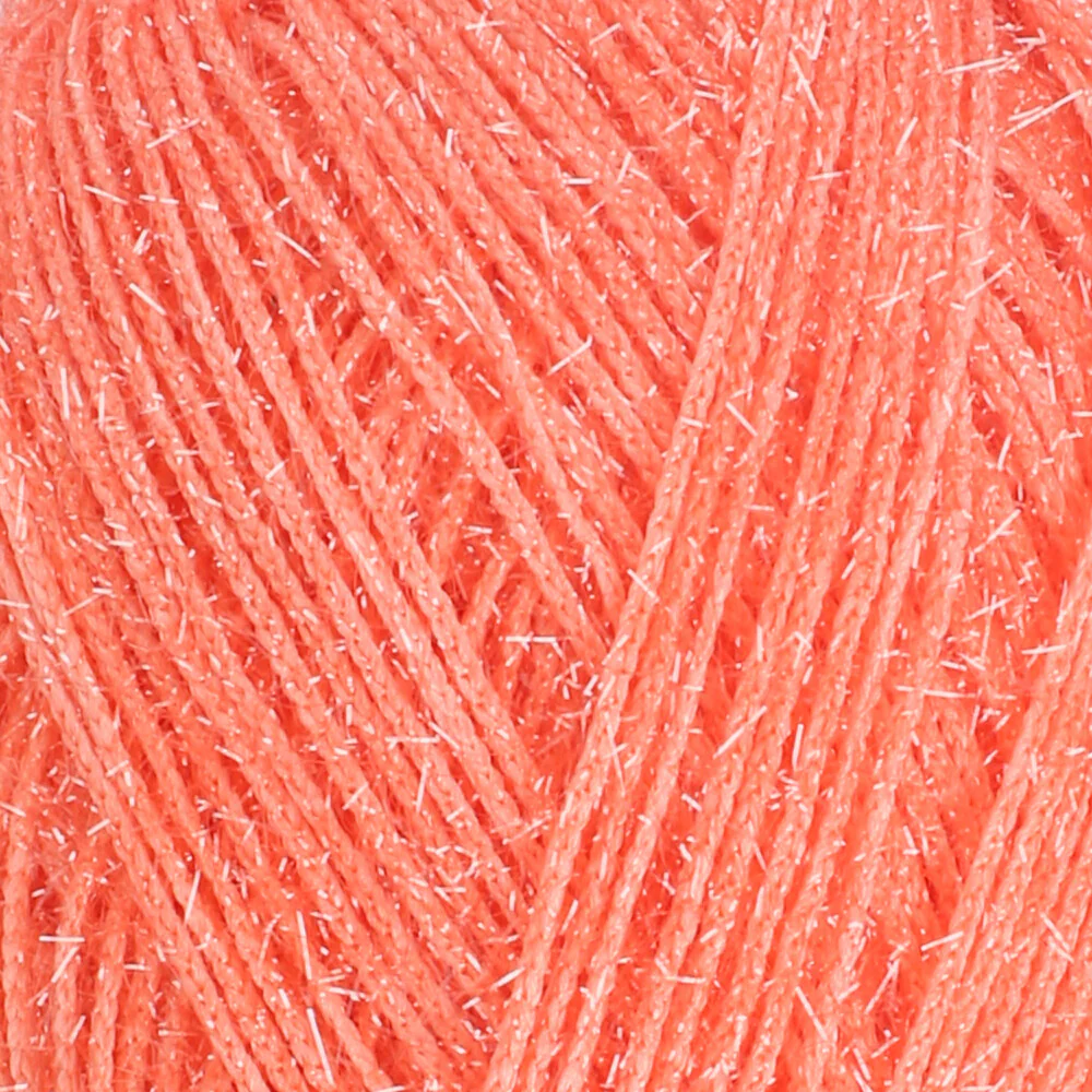 Loren Silver Knitting Yarn, Orange - RS0019 - Image 2