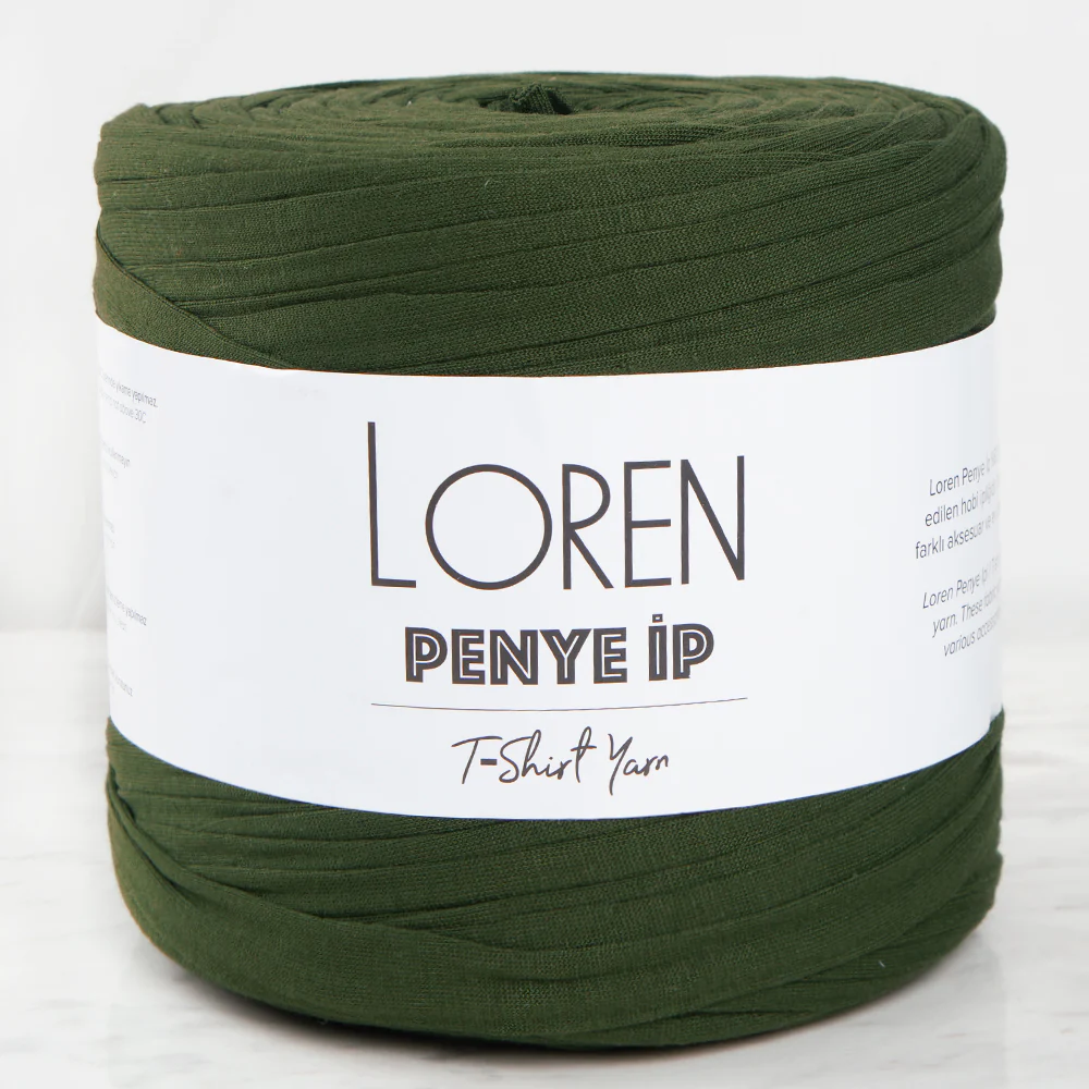 Loren T-Shirt Yarn, Green - 84