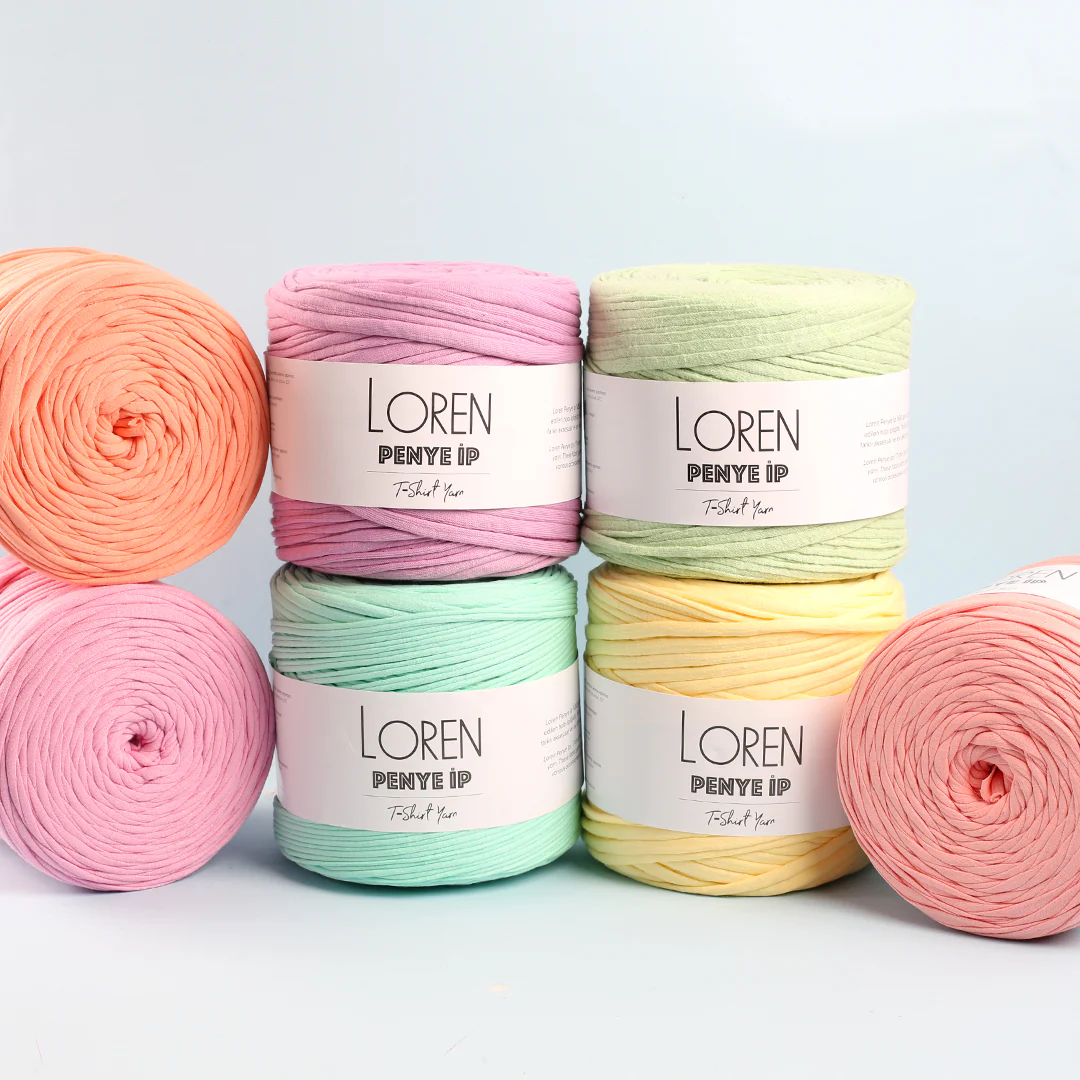 Loren T-Shirt Yarn, Pastel Blue- 99 - Image 5