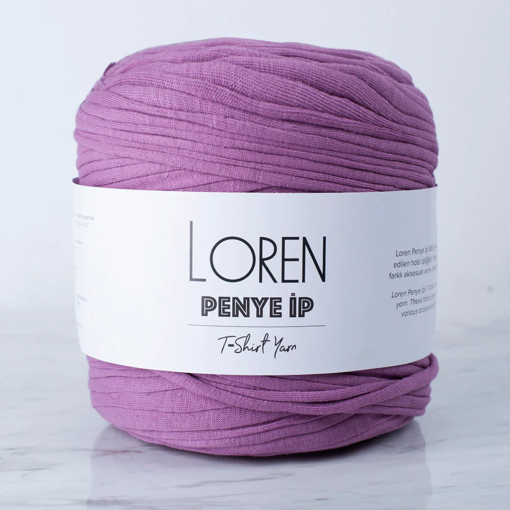 Loren T-Shirt Yarn, Purple - 88