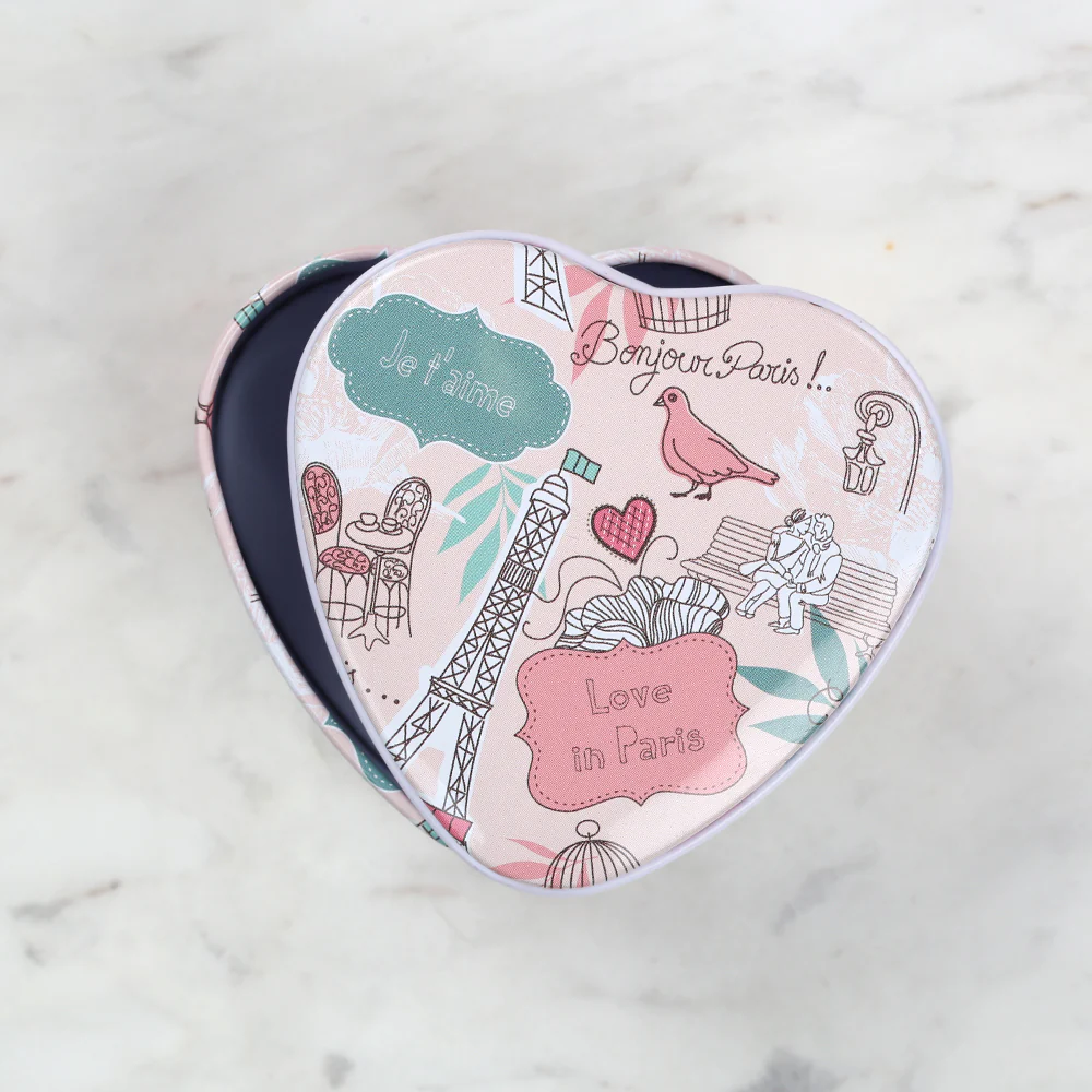Nas Metal Storage Box - Heart - Image 2