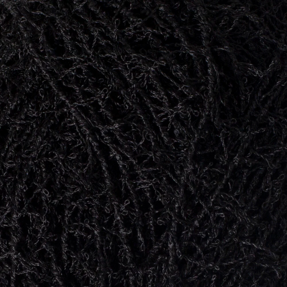 Loren Wash Knitting Yarn, Black - R004 - Image 2