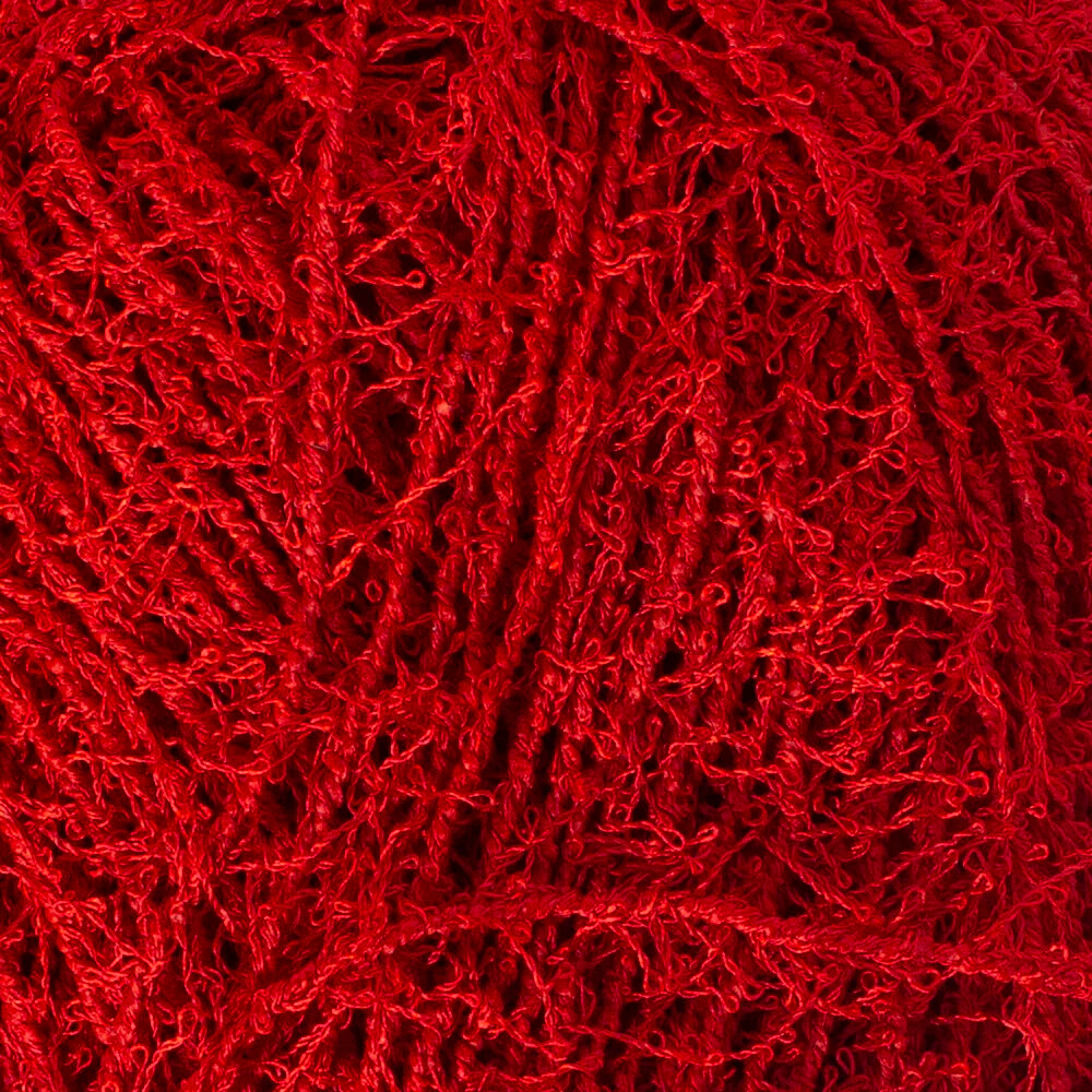 Loren Wash Knitting Yarn, Red - R003 - Image 2