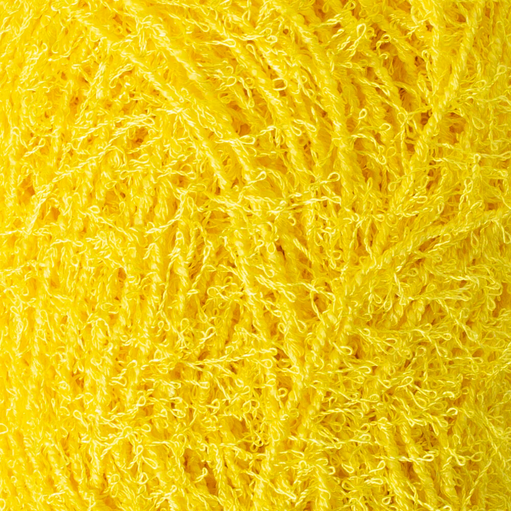 Loren Wash Knitting Yarn, Yellow - R002 - Image 2