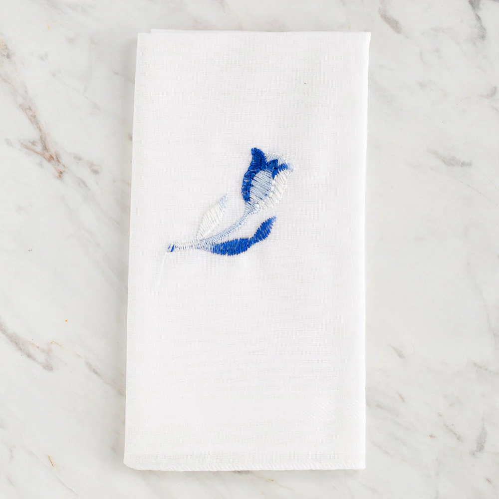 Loren Women's Embroidered Handkerchief - 03 - Image 2