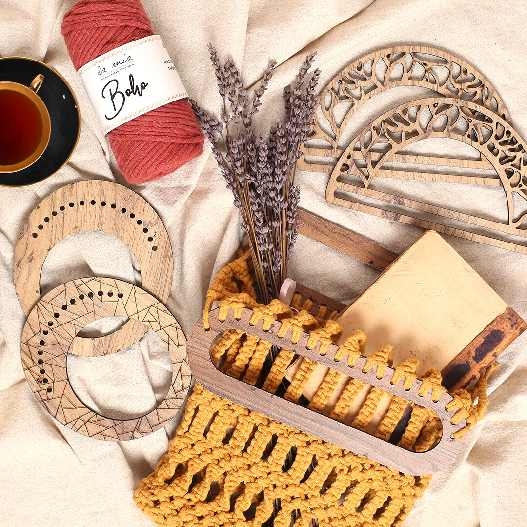Loren Wooden Bag Handle - Image 3