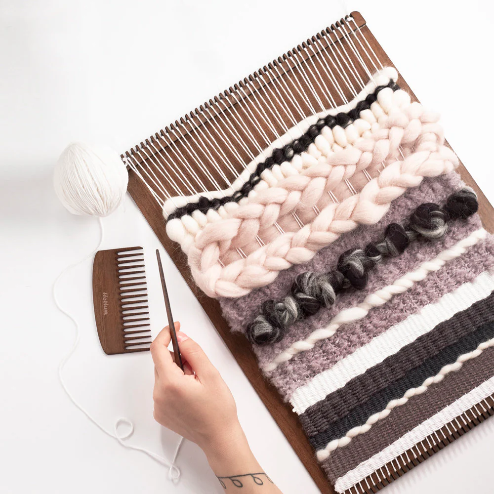Loren Wooden Weaver Loom Set - Image 3