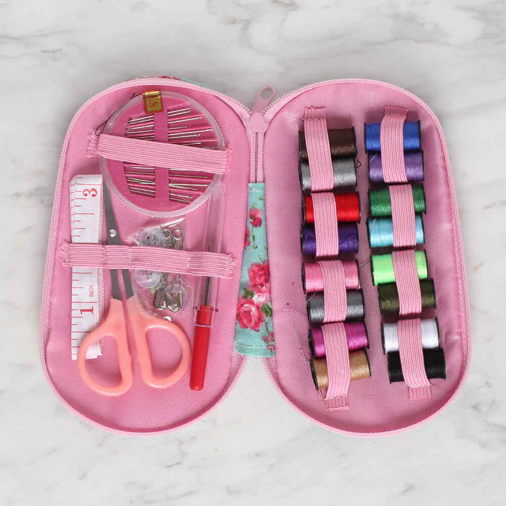 Loren Zipped Bag Sewing Kit - Image 2