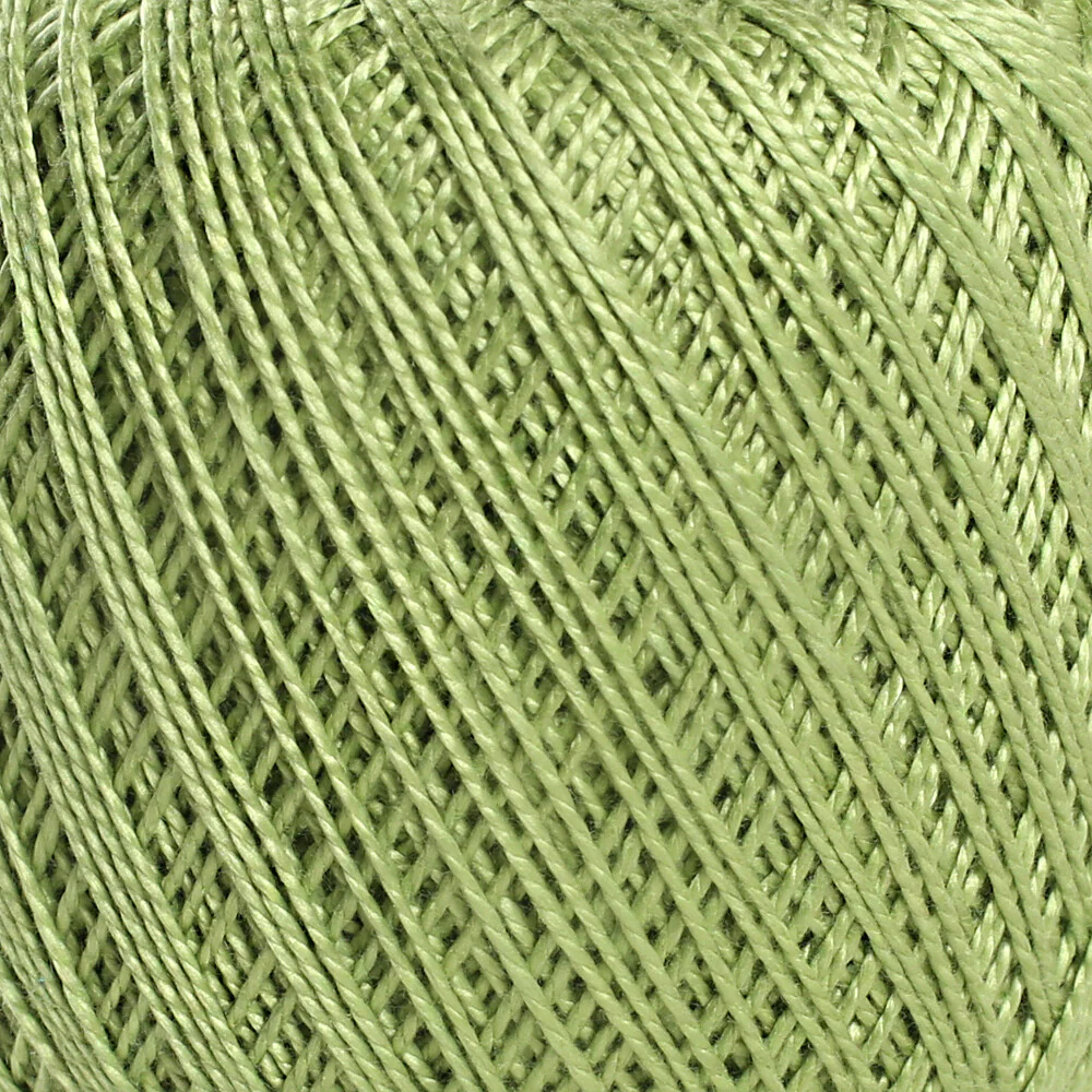 Madame Tricote Paris 5/2 Perle No:5 Lace Thread, Green - 5527 - Image 2