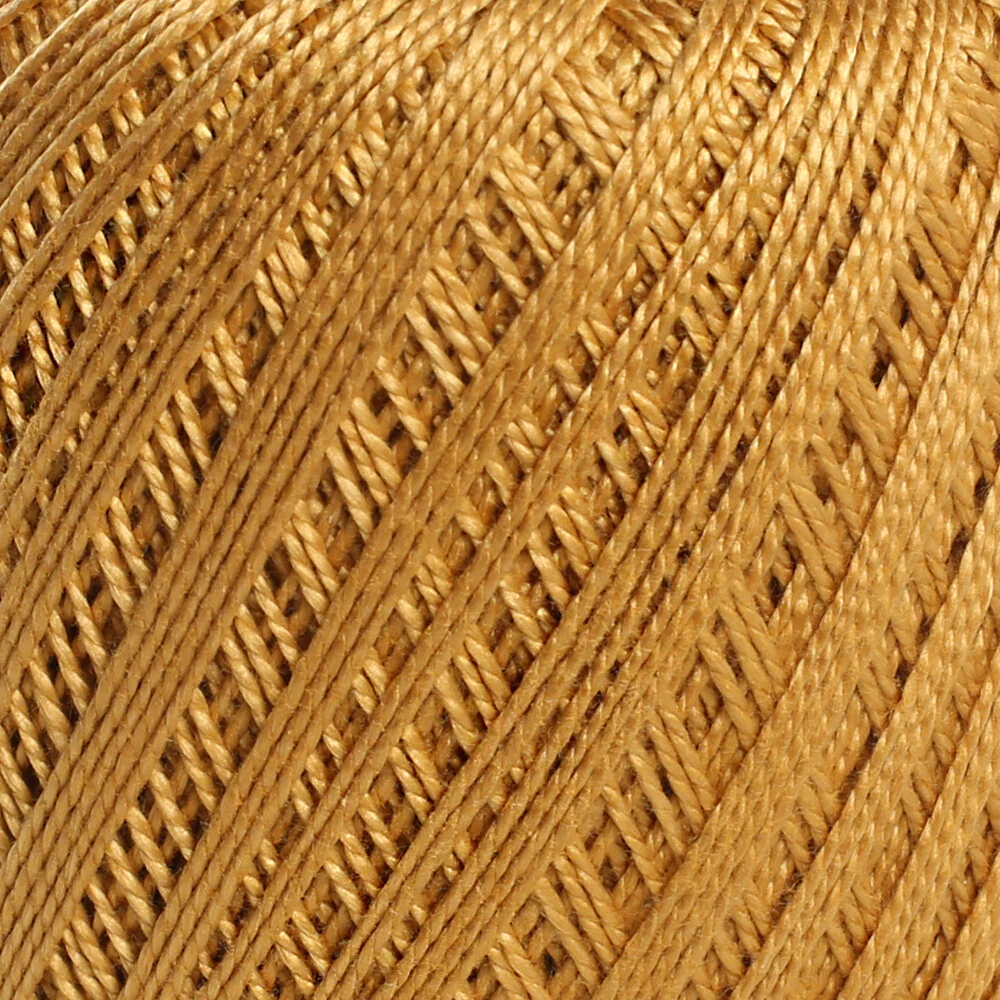 Madame Tricote Paris 5/2 Perle No:5 Lace Thread, Mustard - 6340 - Image 2