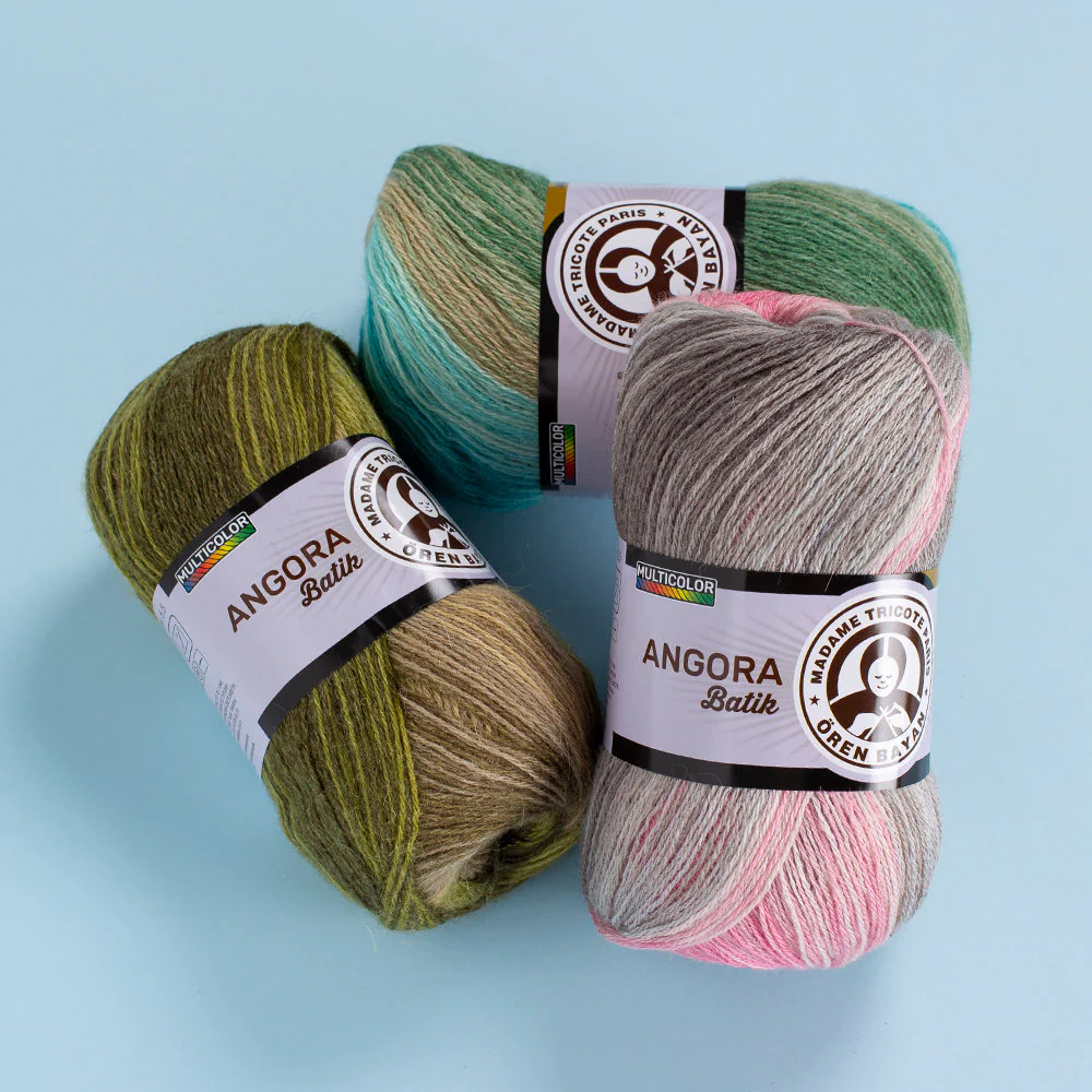 Madame Tricote Paris Angora Batik Yarn, Variegated - 859 - Image 3