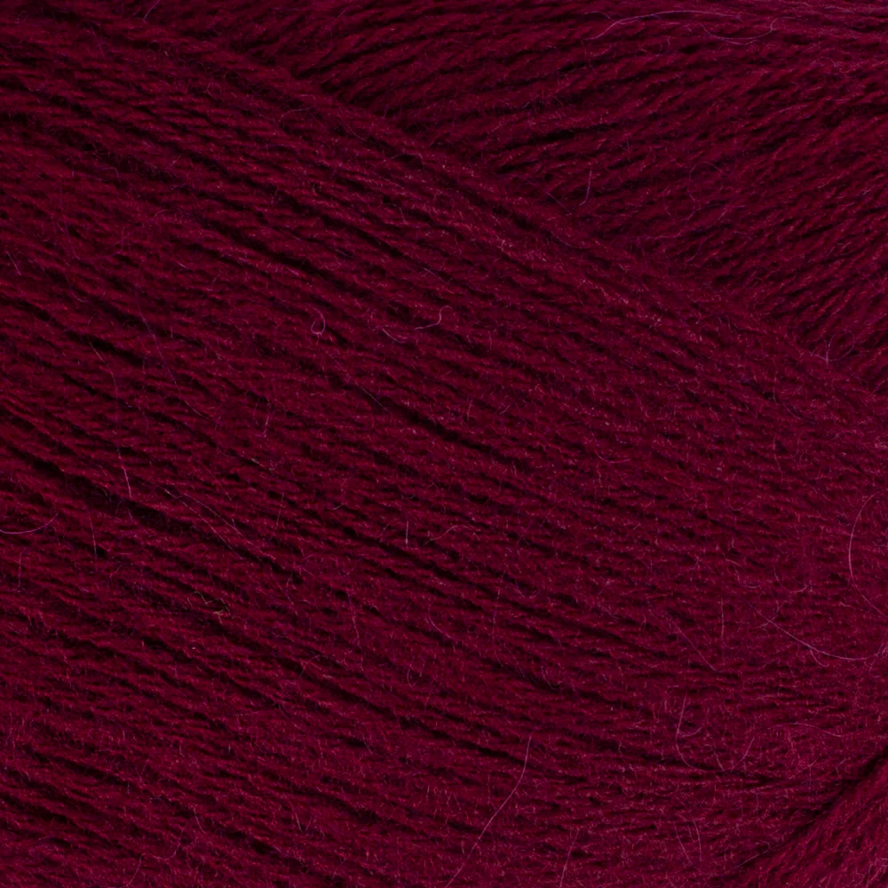 Madame Tricote Paris Angora Knitting Yarn, Claret - 035 - Image 2