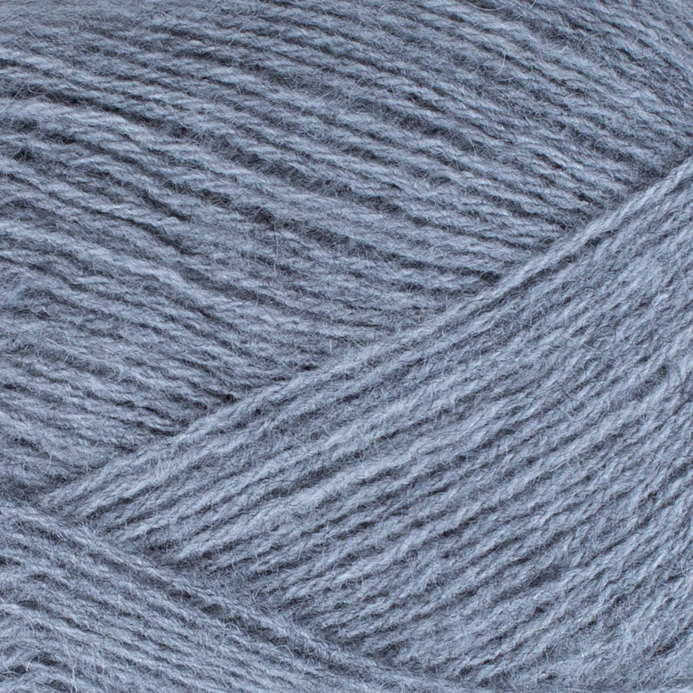 Madame Tricote Paris Angora Knitting Yarn, Gray - 007 - Image 2