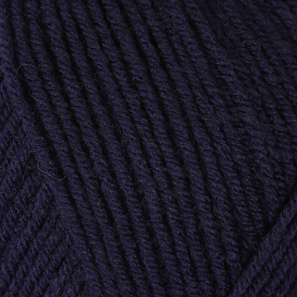 Madame Tricote Paris Deluxia Knitting Yarn, Navy Blue - 019 - Image 2