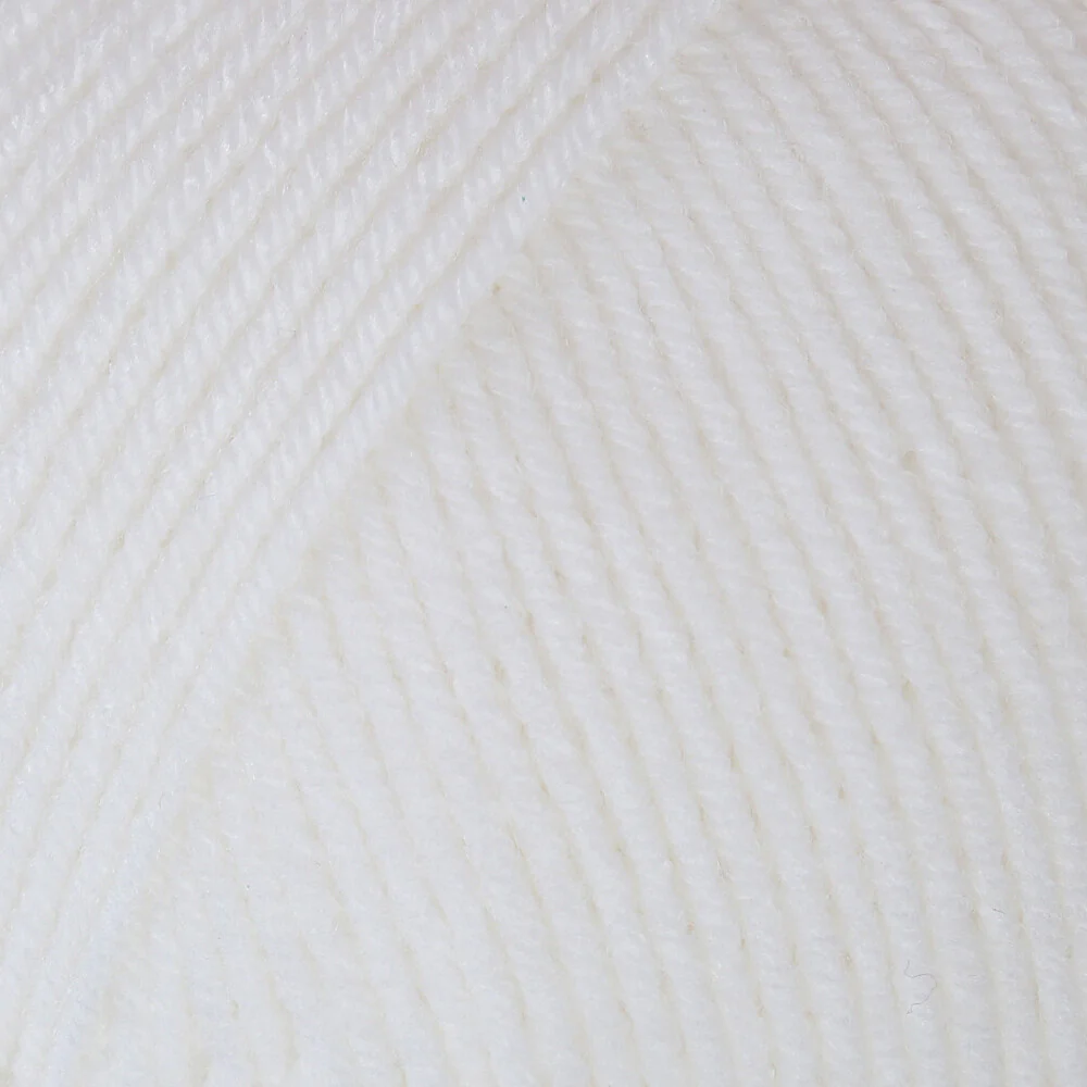 Madame Tricote Paris Deluxia Knitting Yarn, White - 100 - Image 2
