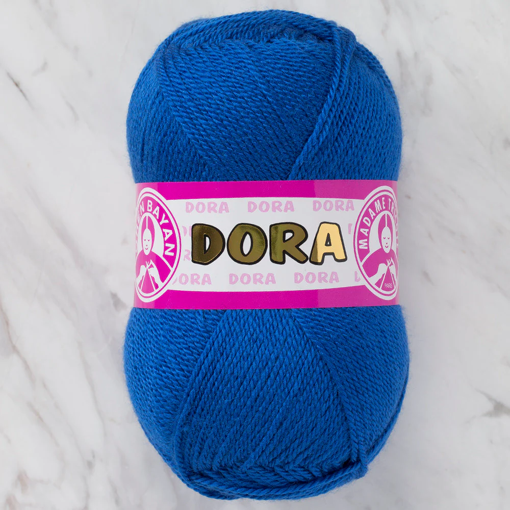 Madame Tricote Paris Dora Yarn, Saks Blue - 016