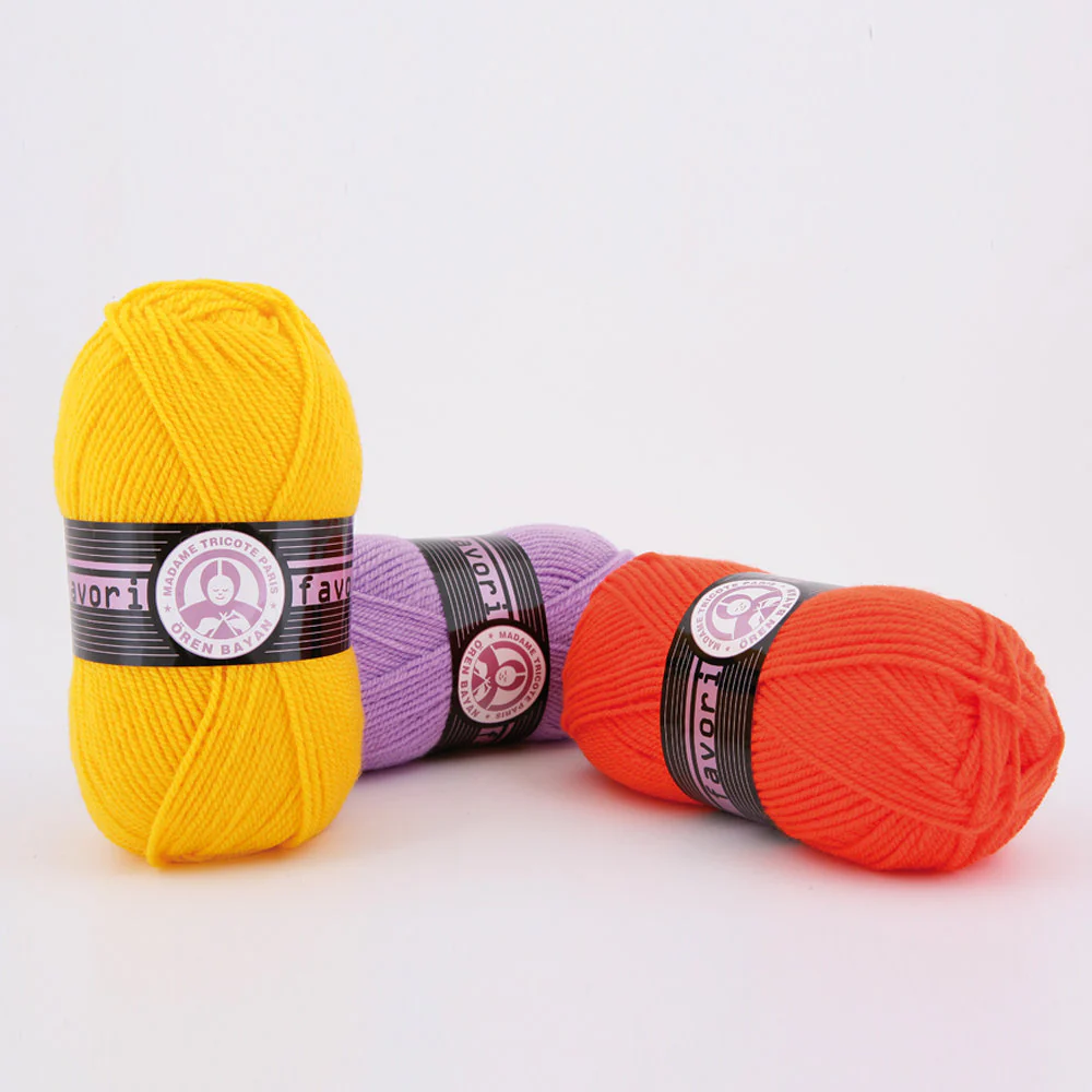 Madame Tricote Paris Favori Knitting Yarn, Green - 77-1768 - Image 3