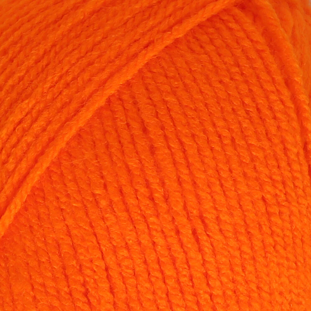Madame Tricote Paris Favori Knitting Yarn, Neon Orange - 147 - Image 2