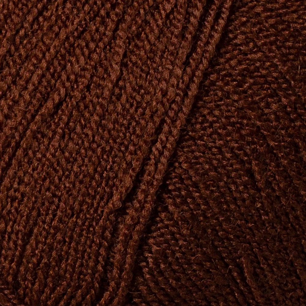 Madame Tricote Paris Kristal Yarn, Dark Brown - 083 - Image 2