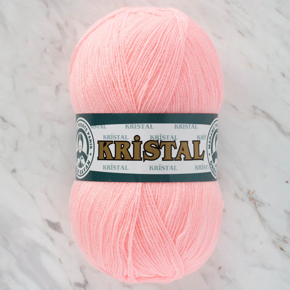 Madame Tricote Paris Kristal Yarn, Light Pink - 039