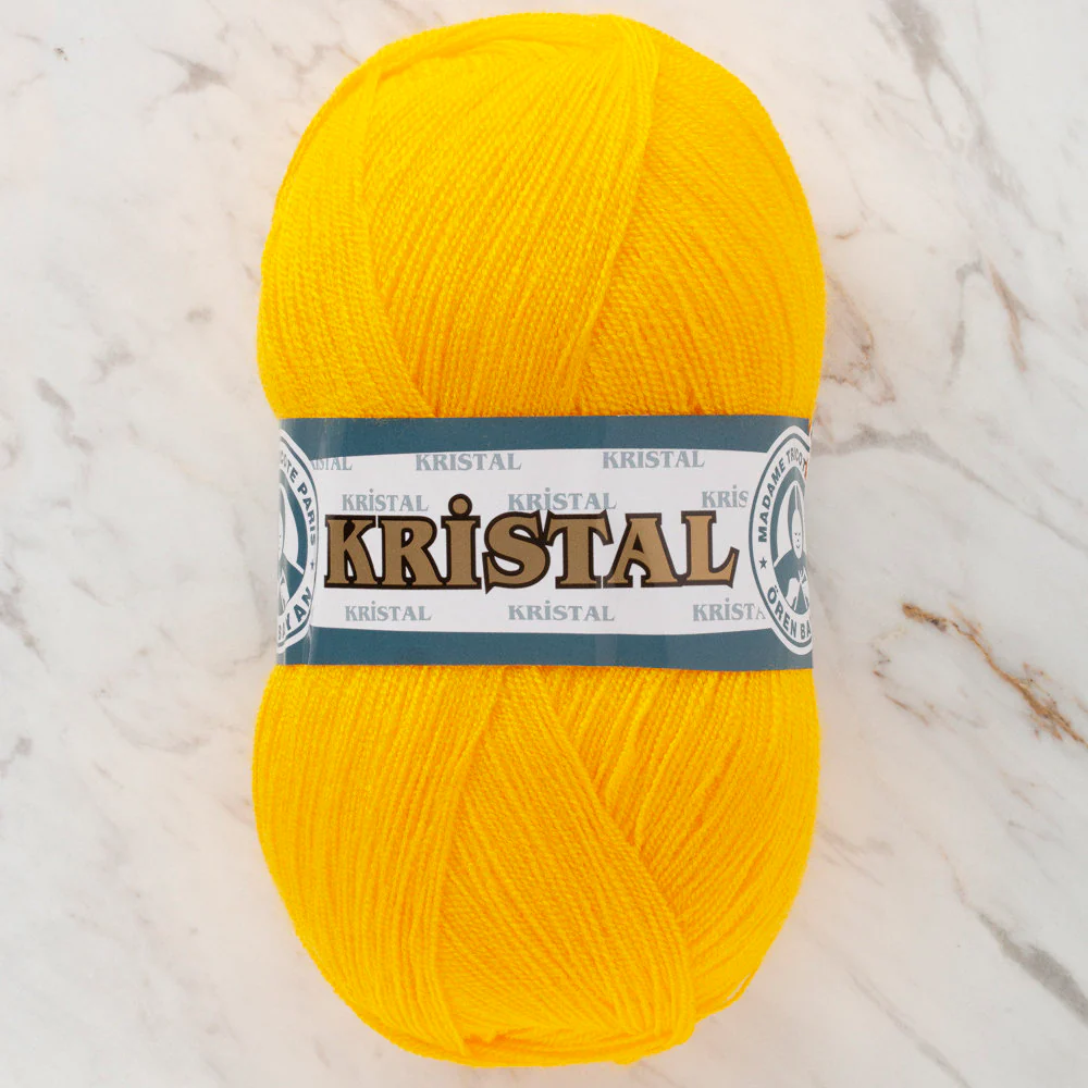 Madame Tricote Paris Kristal Yarn, Yellow - 029
