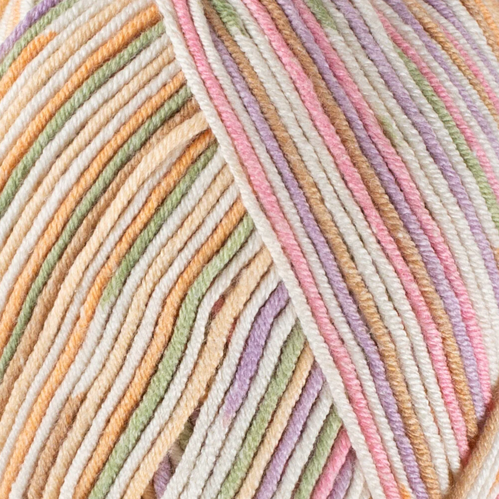 Madame Tricote Paris Madame Cotton Yarn, Variegated - 451 - Image 2