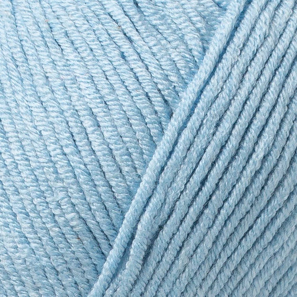 Madame Tricote Paris Madame Cotton Yarn, Light Blue - 014 - Image 2