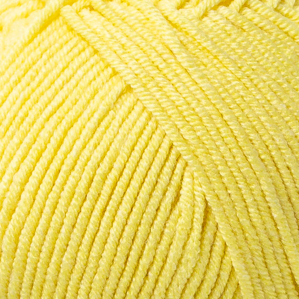 Madame Tricote Paris Madame Cotton Yarn, Yellow - 006 - Image 2