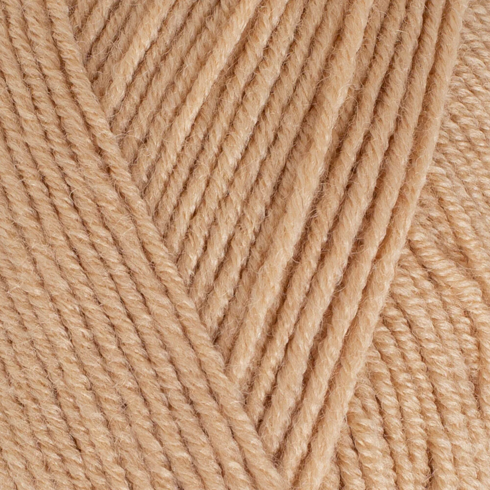 Madame Tricote Paris Merino Gold 200 Knitting Yarn, Beige - 114 - Image 2