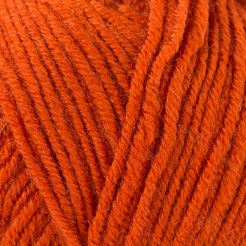 Madame Tricote Paris Merino Gold 200 Knitting Yarn, Brick Color - 107-1842 - Image 2