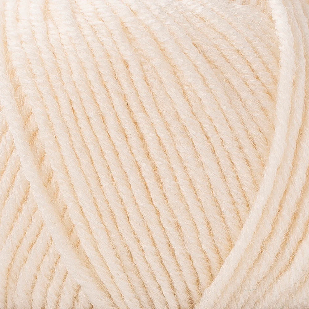 Madame Tricote Paris Merino Gold 200 Knitting Yarn, Cream - 4-1842 - Image 2