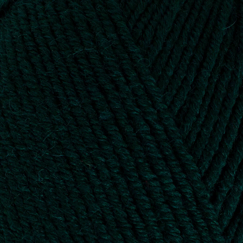 Madame Tricote Paris Merino Gold 200 Knitting Yarn, Dark Green  - 088 - Image 2
