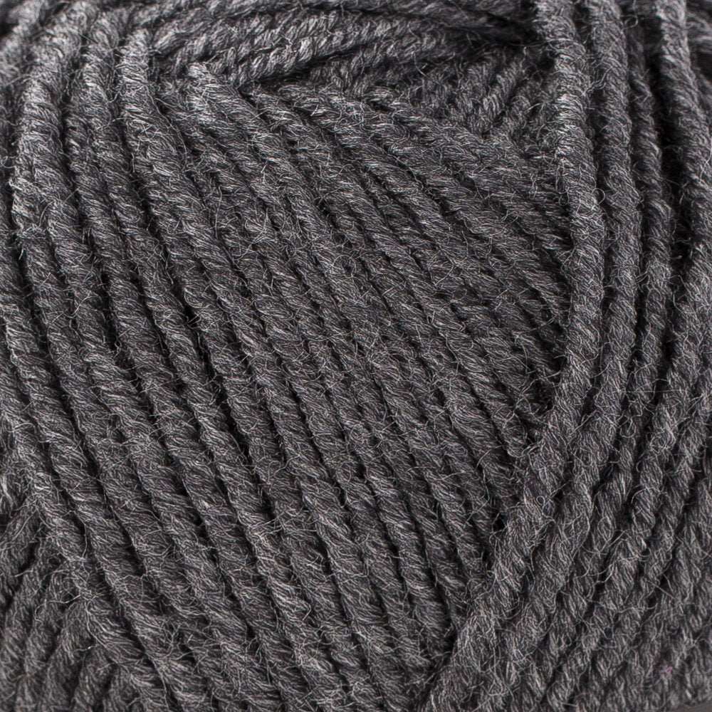 Madame Tricote Paris Merino Gold 200 Knitting Yarn, Smoked Grey - 9-1842 - Image 2