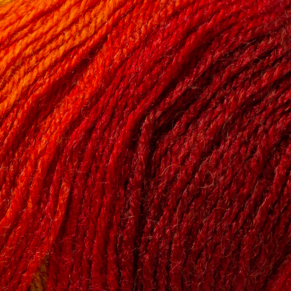 Madame Tricote Paris Merino Gold Batik Knitting Yarn, Variegated - 835 - Image 2