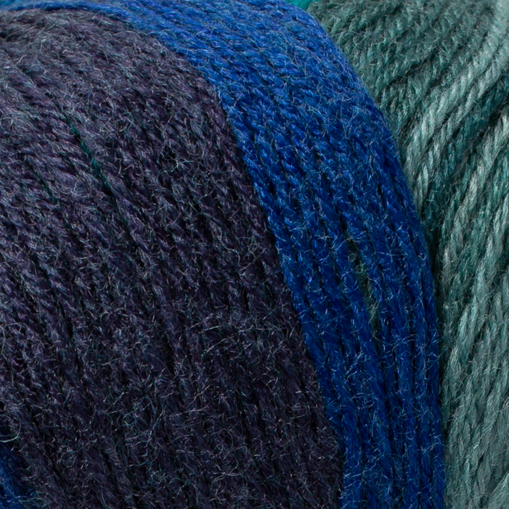 Madame Tricote Paris Merino Gold Batik Knitting Yarn, Variegated - 837 - Image 2