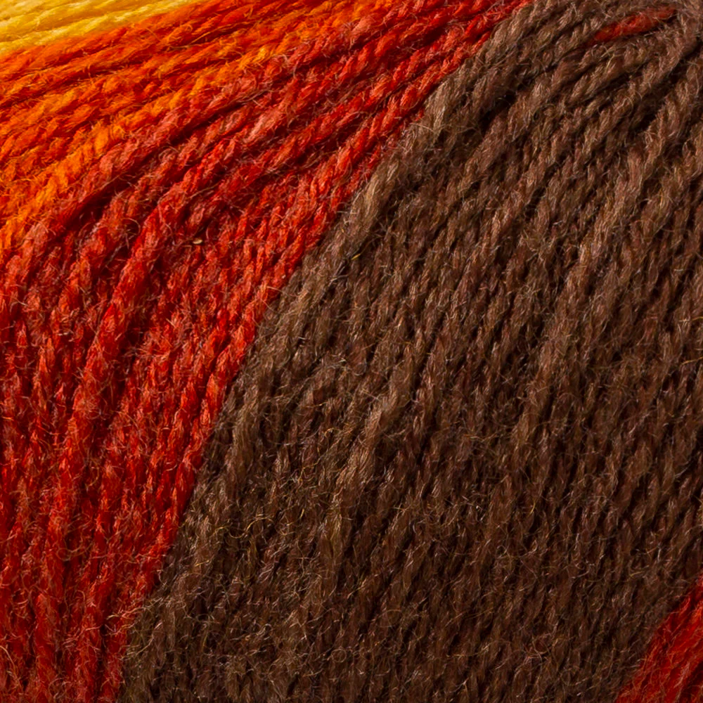 Madame Tricote Paris Merino Gold Batik Knitting Yarn, Variegated - 841 - Image 2
